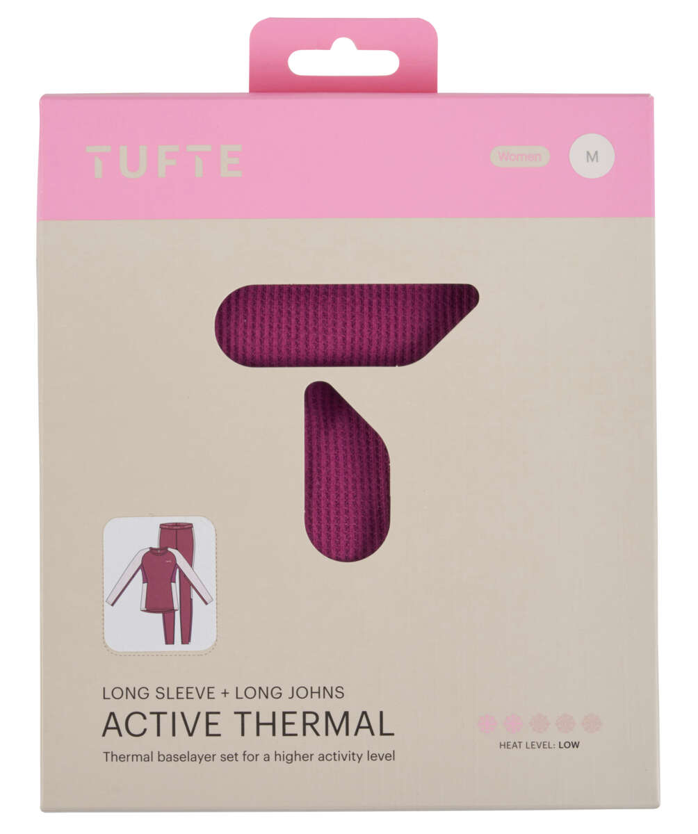 Tufte Active Thermal V2 2-delt superundertøy sett dame