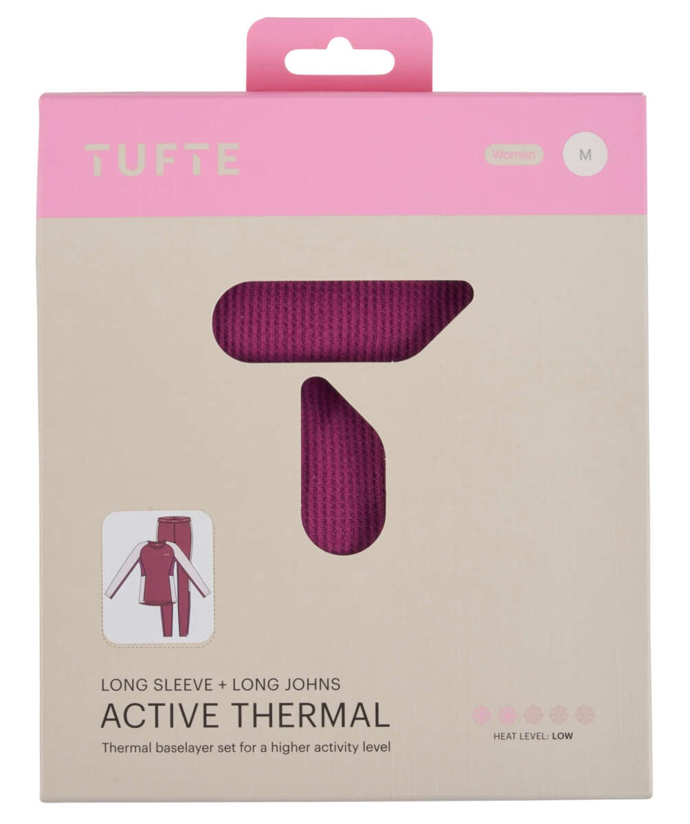 Tufte Active Thermal V2 2-delt superundertøy sett dame
