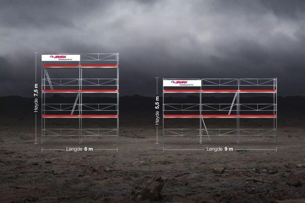 Jamax Huspakke 3 stillas