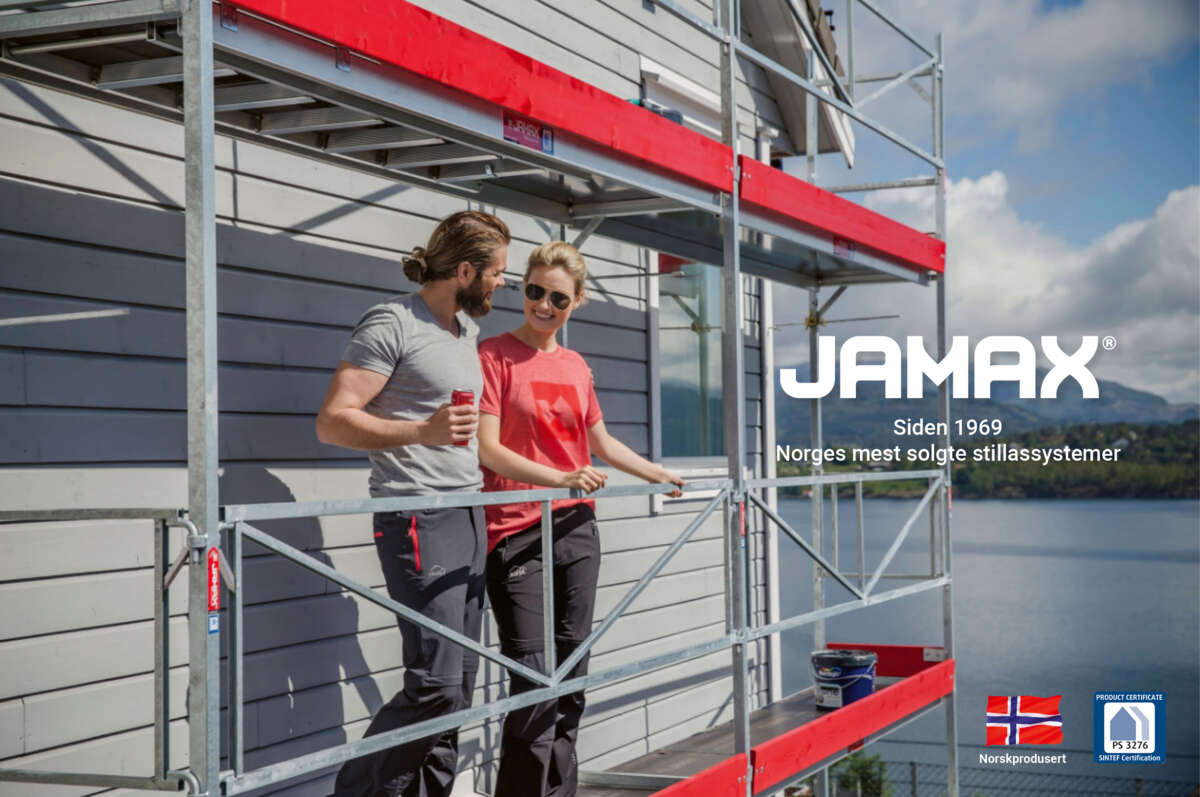 Jamax Huspakke utvidelse 2-3 stillas