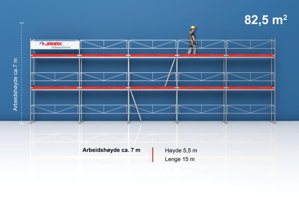 Jamax Byggmesterpakke 1 stillas
