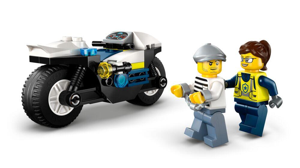 LEGO® City Skurkejakt med motorsykkelpolitiet 60455