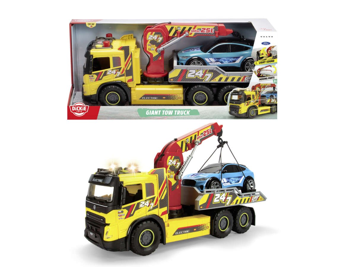 Go Real City Giant Tow Truck redningsbil