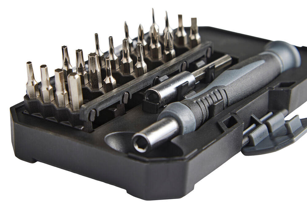 Probuilder Presicions sett med skrutrekker og 22 bits.