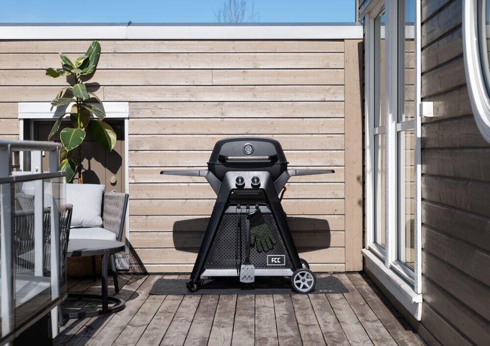 FCC X-Grill II 2.0 Table Top gassgrill med stativ