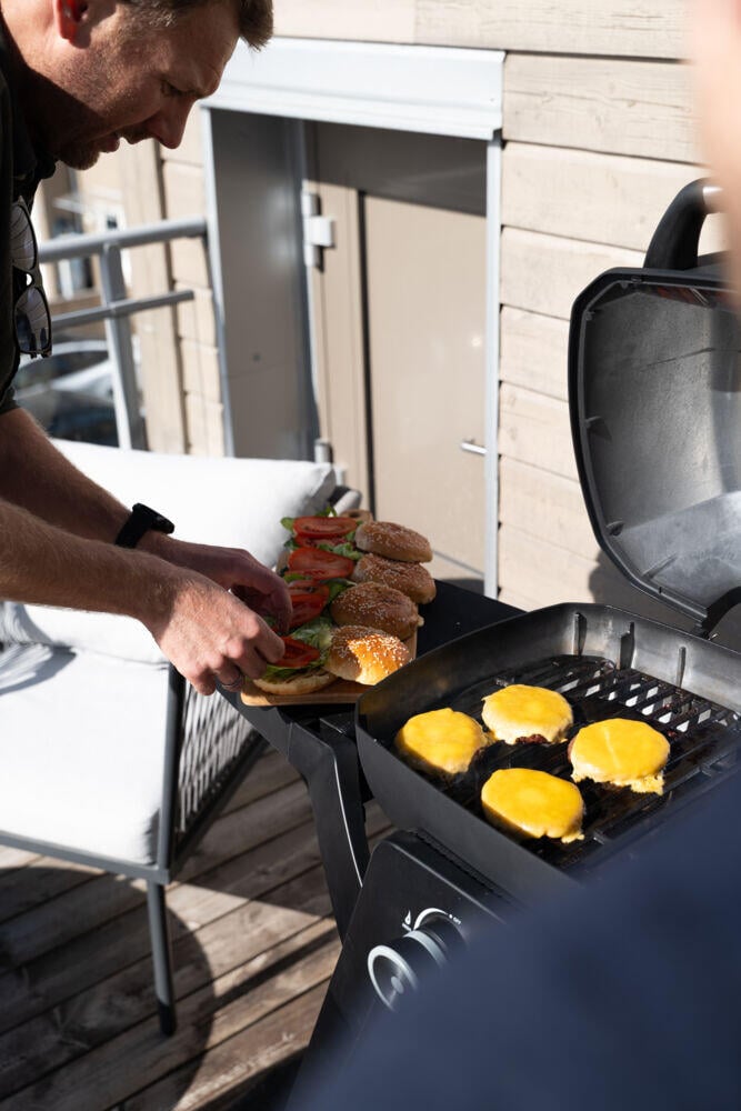 FCC X-Grill II 2.0 Table Top gassgrill med stativ