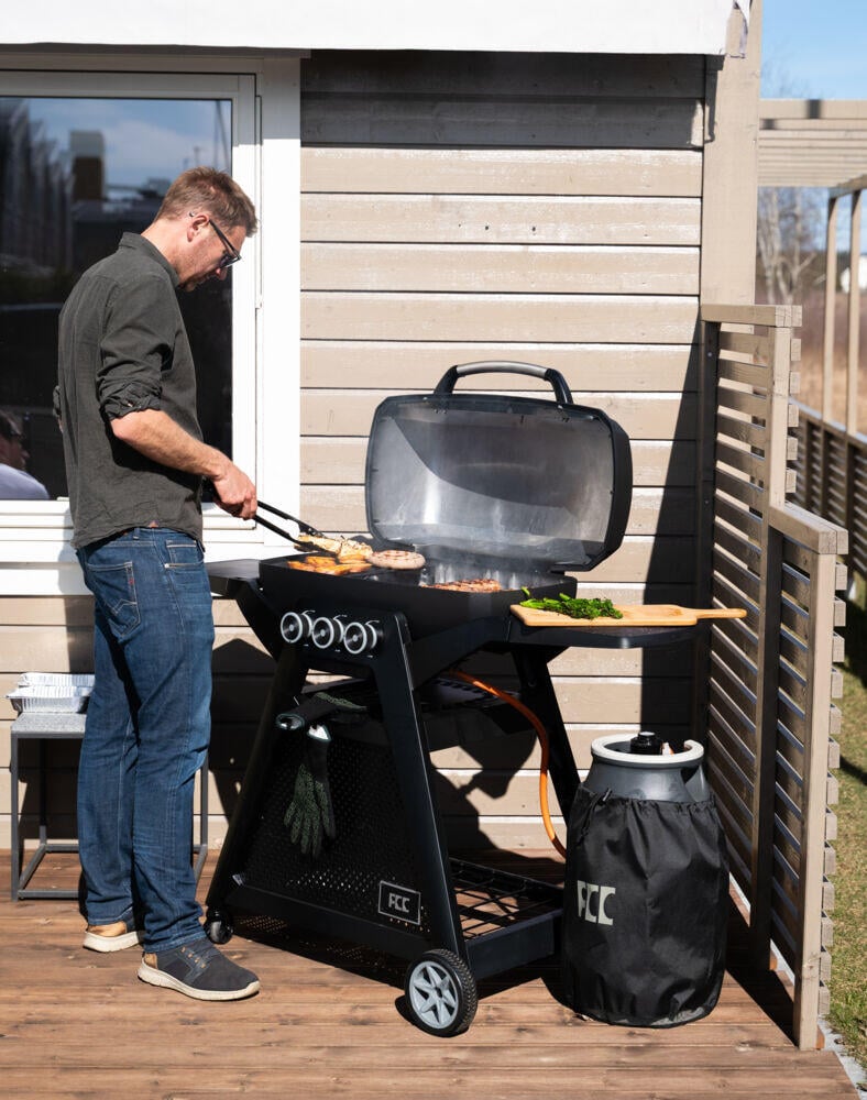 FCC X-Grill II 3.0 Table Top gassgrill med stativ