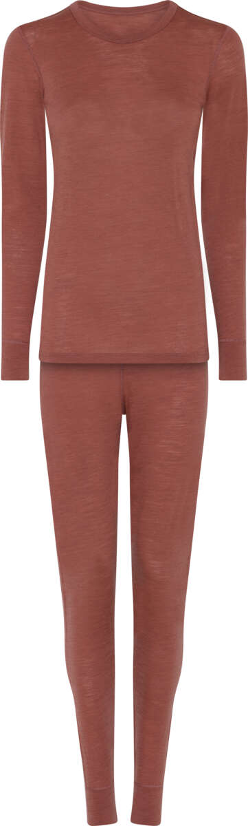 Mjuk 2-delt ullsett dame