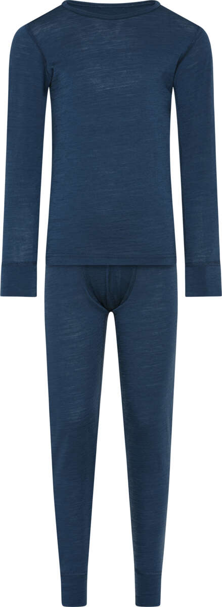 Mjuk 2-delt ullsett barn