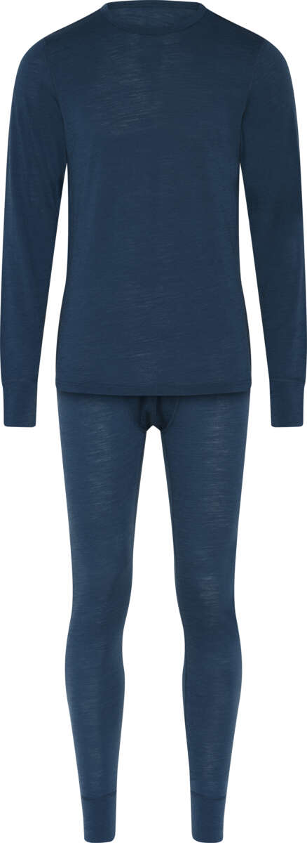 Mjuk 2-delt ullsett herre