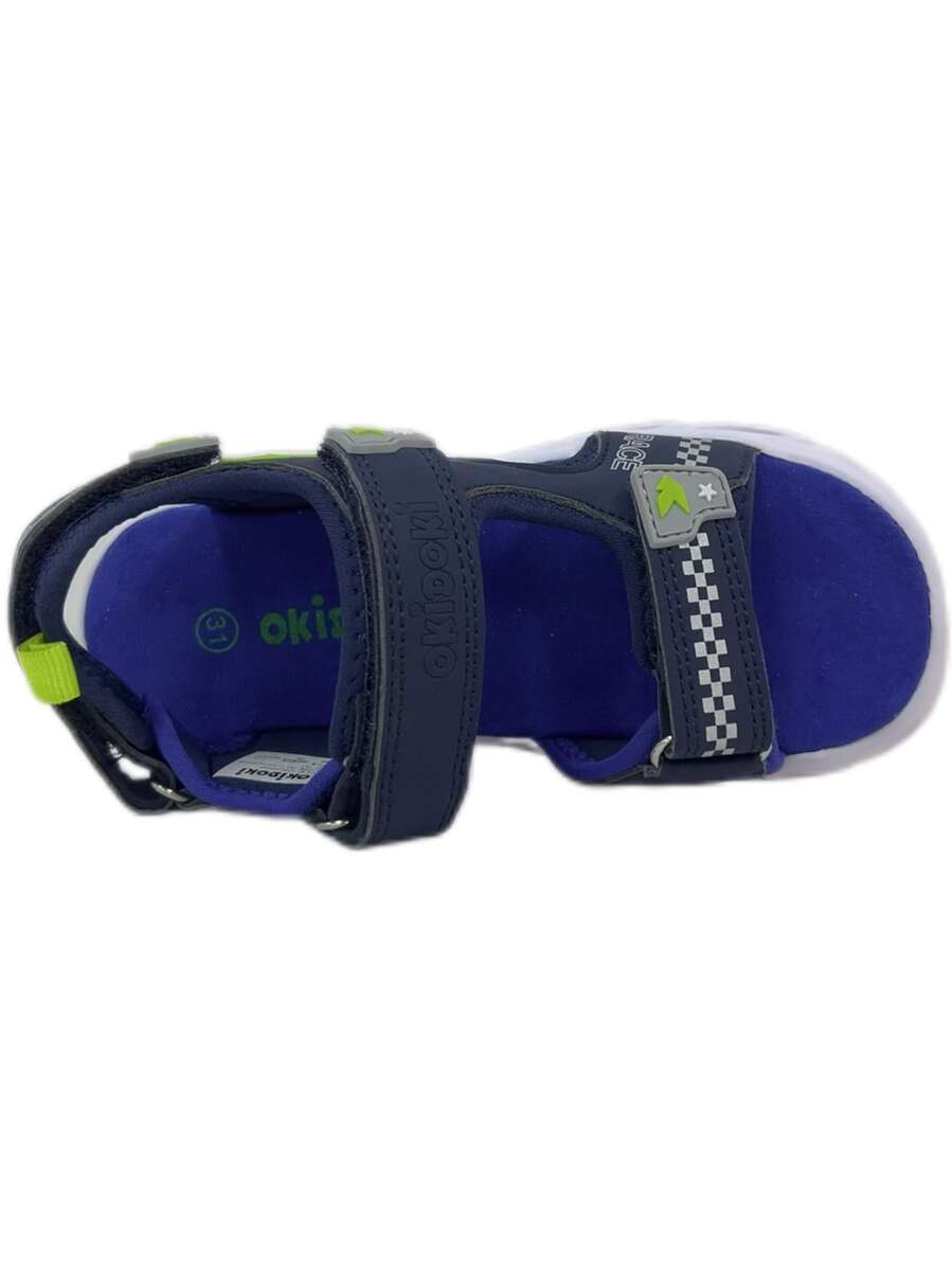 Okidoki Glitre blinkesandaler barn