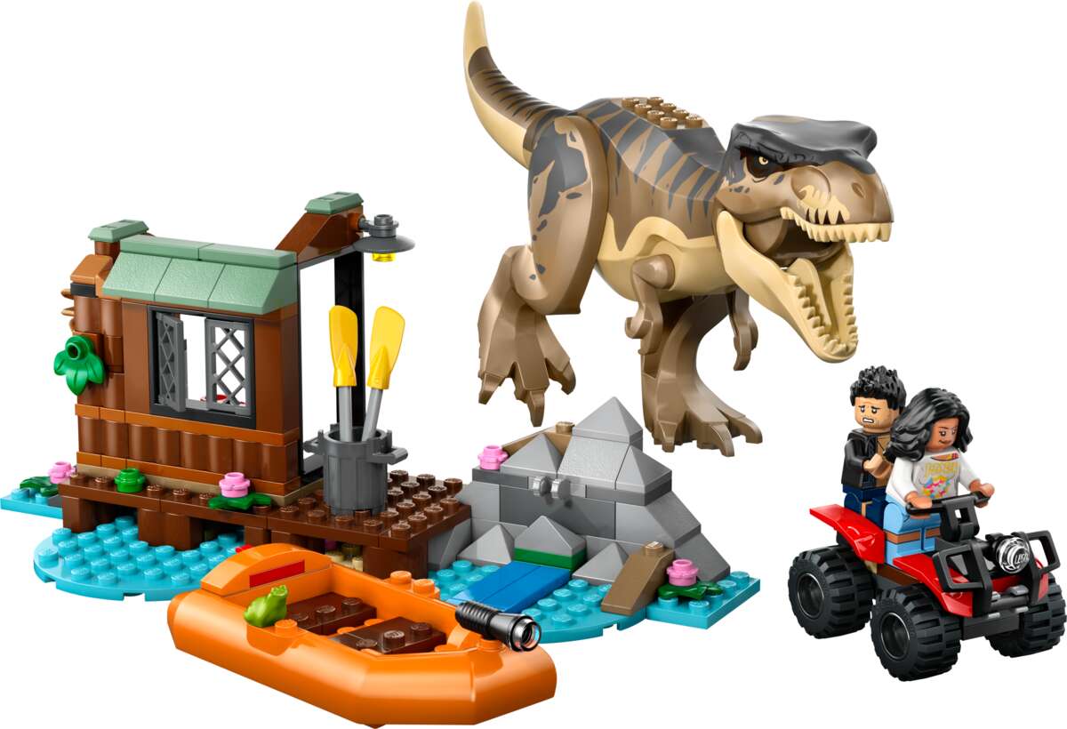 LEGO® Jurassic World På flukt fra t. rex 76975