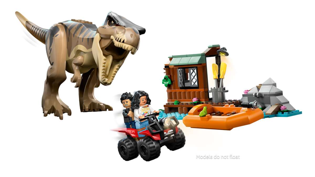 LEGO® Jurassic World På flukt fra t. rex 76975