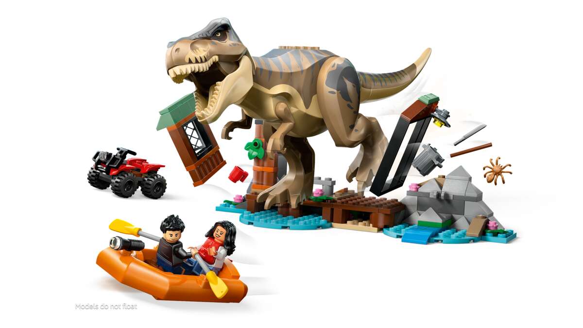 LEGO® Jurassic World På flukt fra t. rex 76975