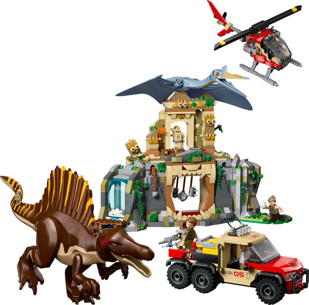 LEGO® Jurassic World Helikopteroppdrag med spinosaurus og quetzalcoatlus 76976