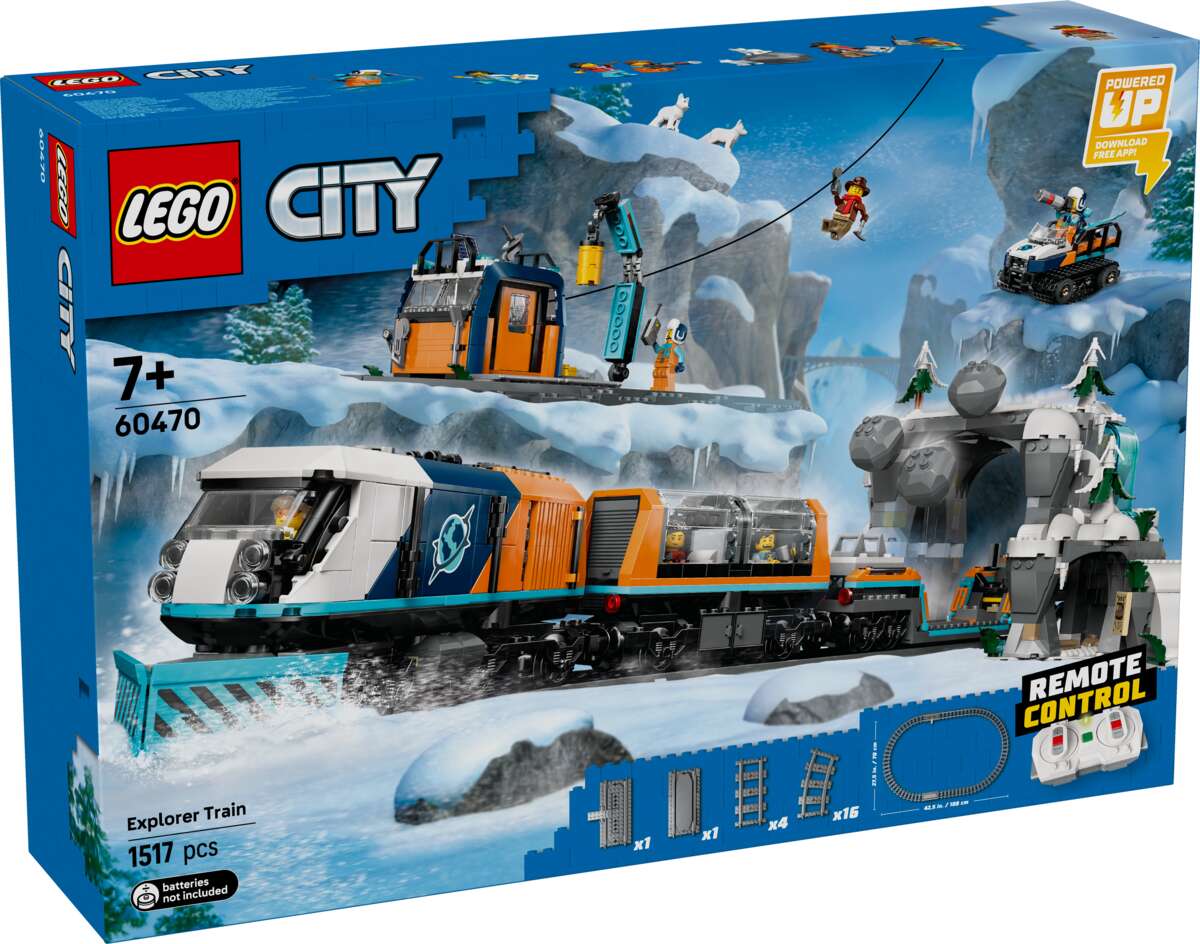 LEGO® City Polarekspedisjonens ekspresstog 60470