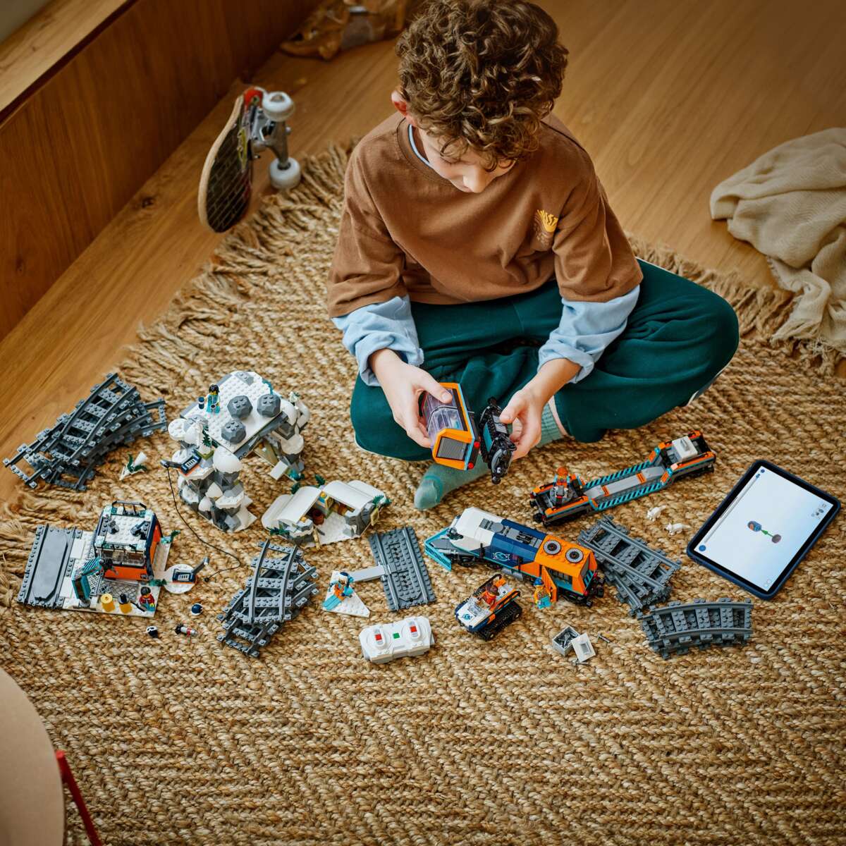 LEGO® City Polarekspedisjonens ekspresstog 60470