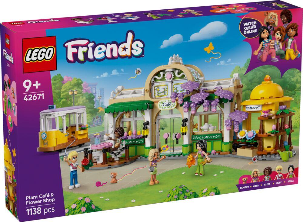 LEGO® Friends Kafé med blomsterbutikk 42671