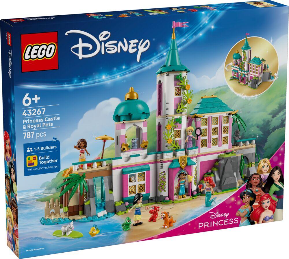 LEGO® ǀ Disney Prinsesseslott med kjæledyr 43267