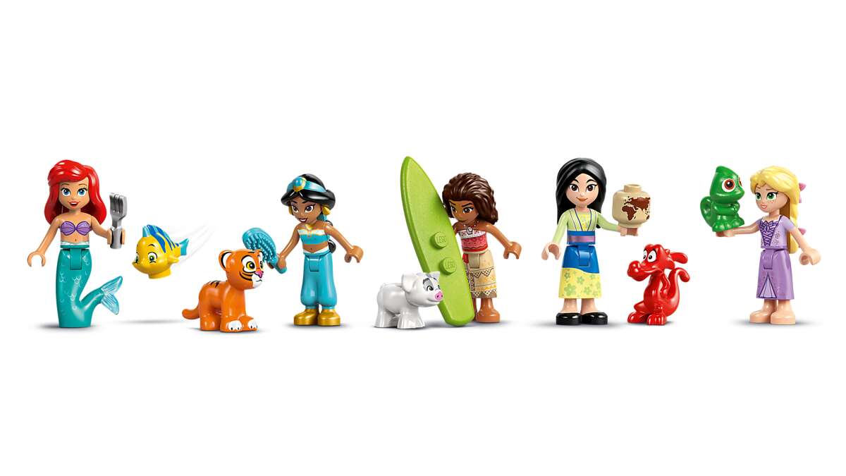 LEGO® ǀ Disney Prinsesseslott med kjæledyr 43267