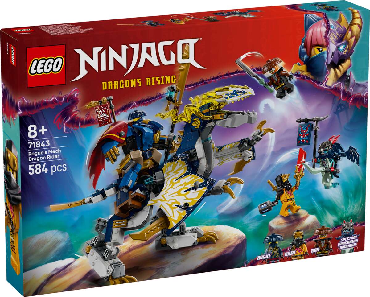 LEGO® NINJAGO® Rogues robotdragerytter 71843
