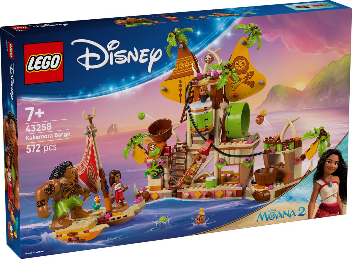 LEGO® ǀ Disney Vaiana 2 Kakamora-båt 43258