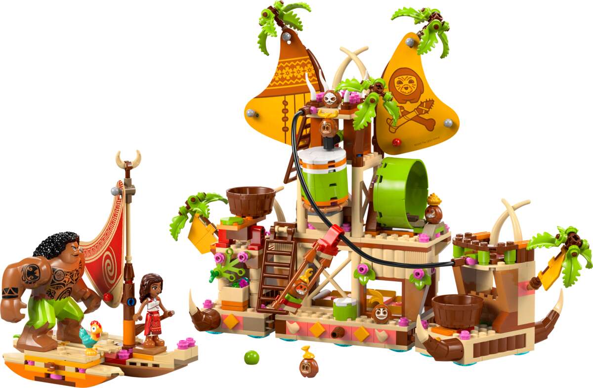 LEGO® ǀ Disney Vaiana 2 Kakamora-båt 43258