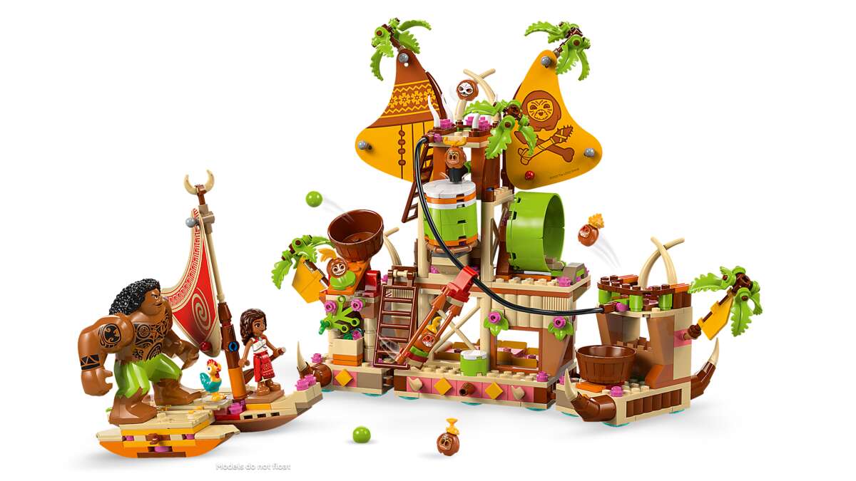 LEGO® ǀ Disney Vaiana 2 Kakamora-båt 43258