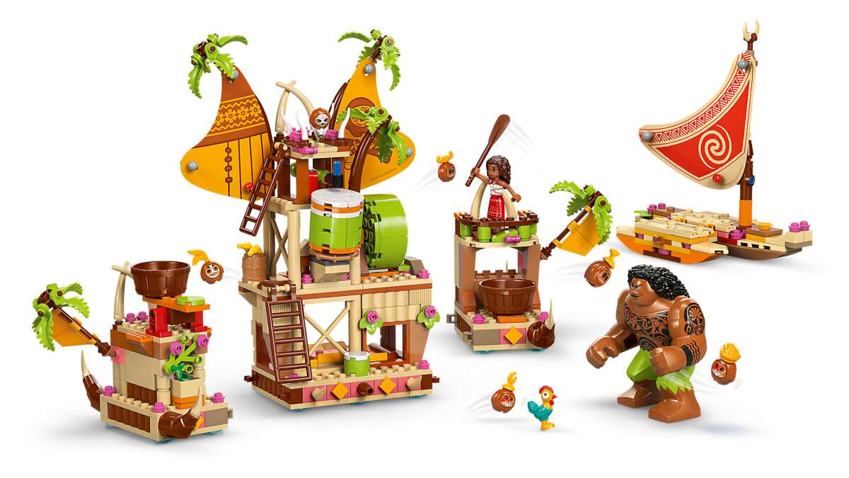 LEGO® ǀ Disney Vaiana 2 Kakamora-båt 43258