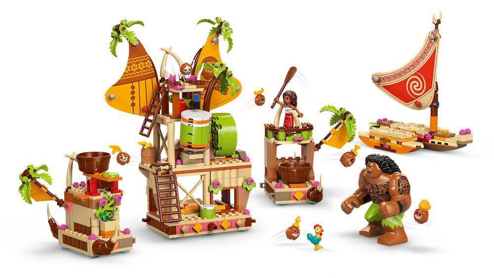 LEGO® ǀ Disney Vaiana 2 Kakamora-båt 43258