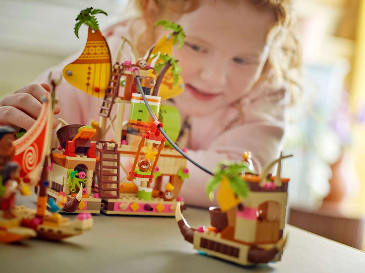 LEGO® ǀ Disney Vaiana 2 Kakamora-båt 43258