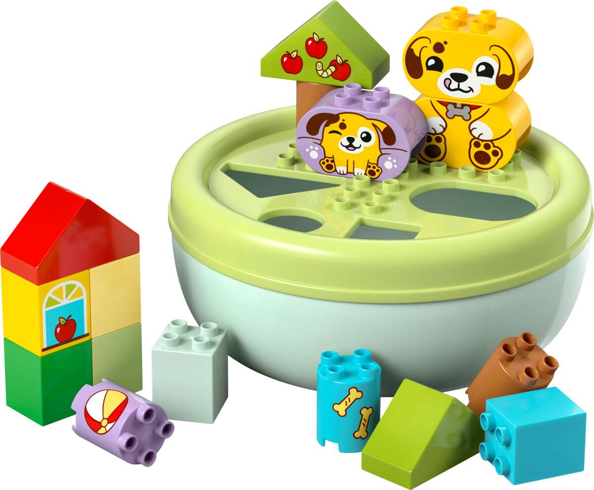 LEGO® DUPLO® Min første Figursortering: valpehus 10441