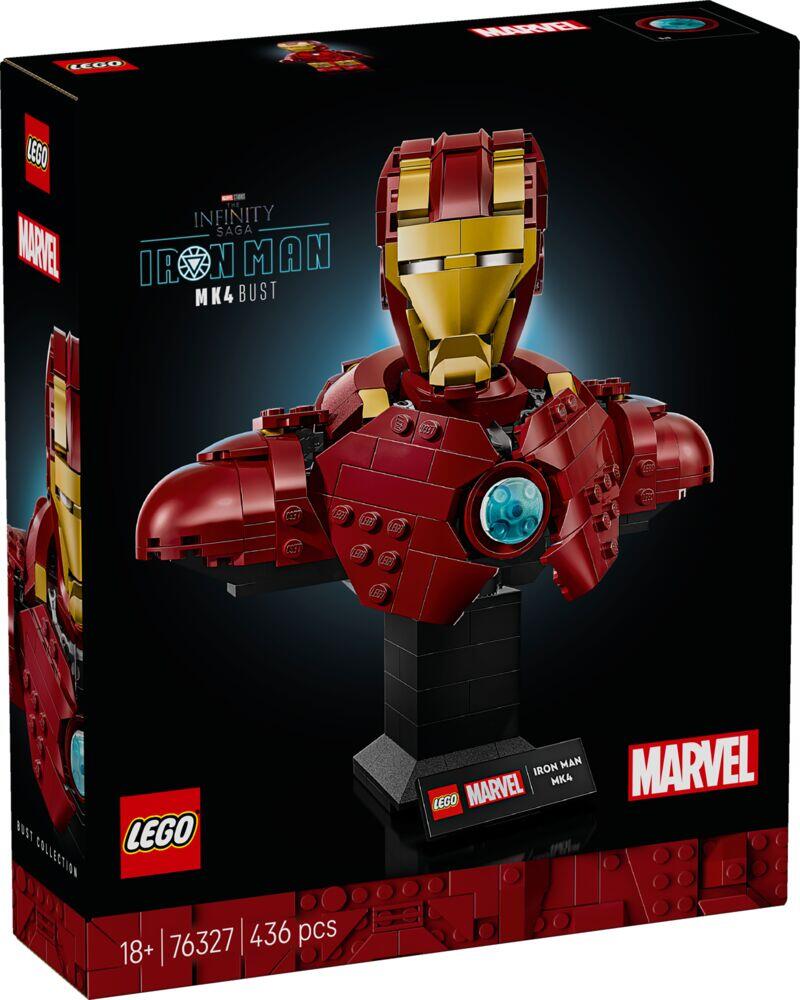 LEGO® ǀ Marvel Byste av Iron Man MK4 76327