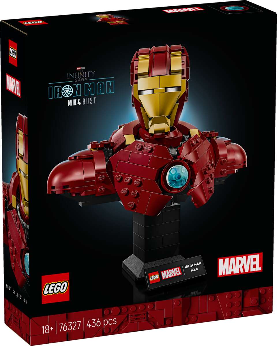 LEGO® ǀ Marvel Byste av Iron Man MK4 76327