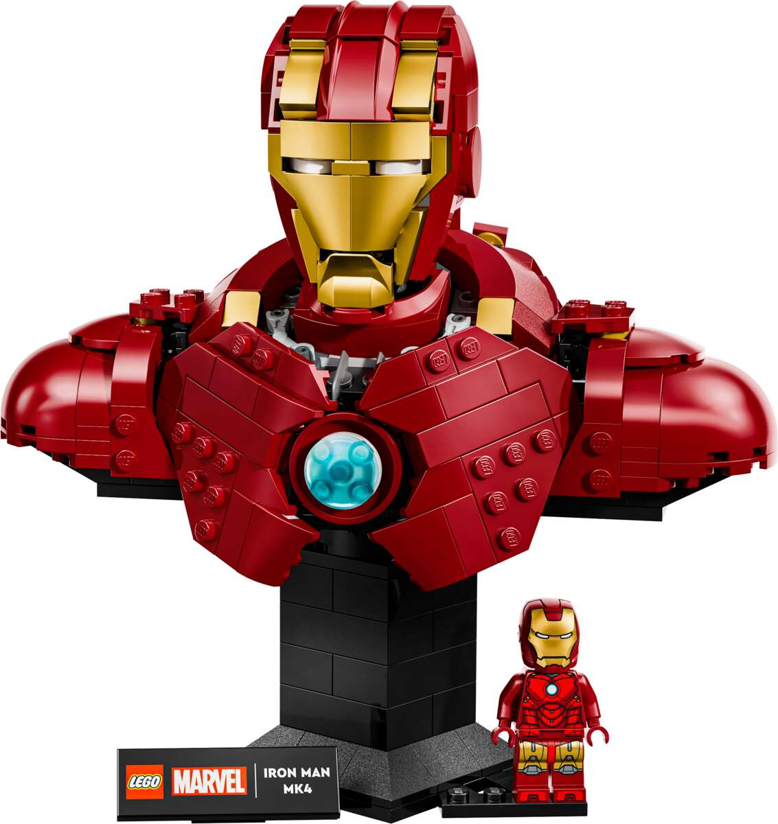 LEGO® ǀ Marvel Byste av Iron Man MK4 76327