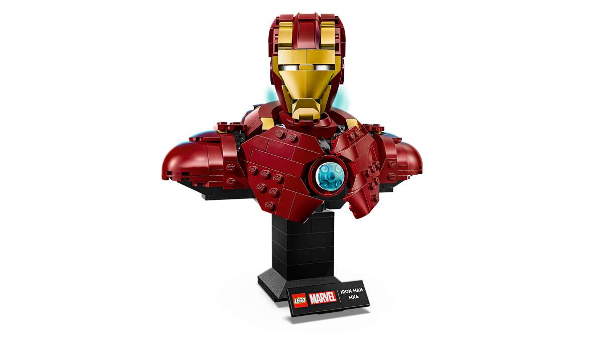 LEGO® ǀ Marvel Byste av Iron Man MK4 76327
