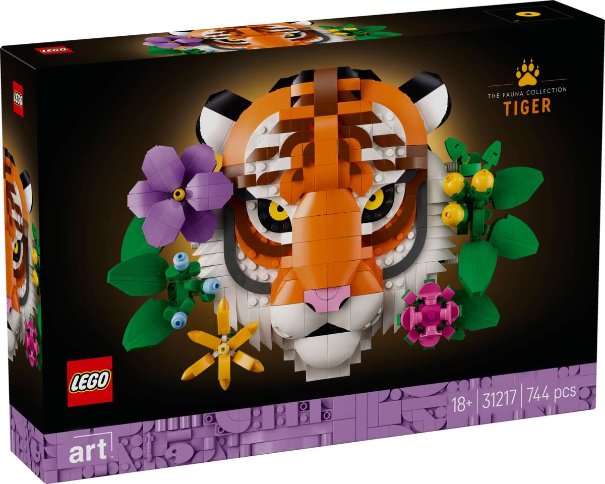 LEGO® Art The Fauna Collection – Tiger 31217