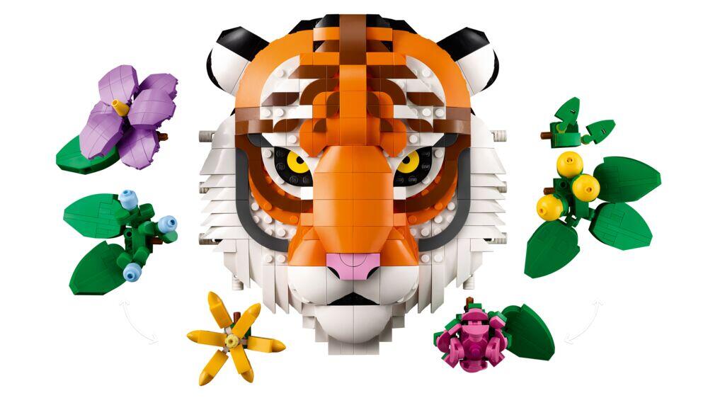 LEGO® Art The Fauna Collection – Tiger 31217