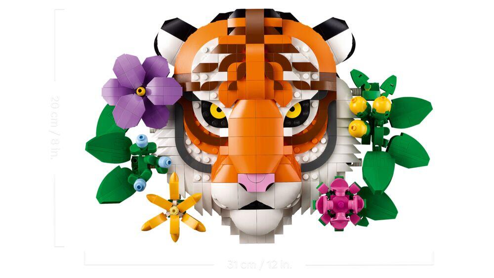 LEGO® Art The Fauna Collection – Tiger 31217