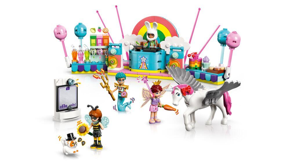 LEGO® Friends Utkledningsfest med enhjørning og alv 42661