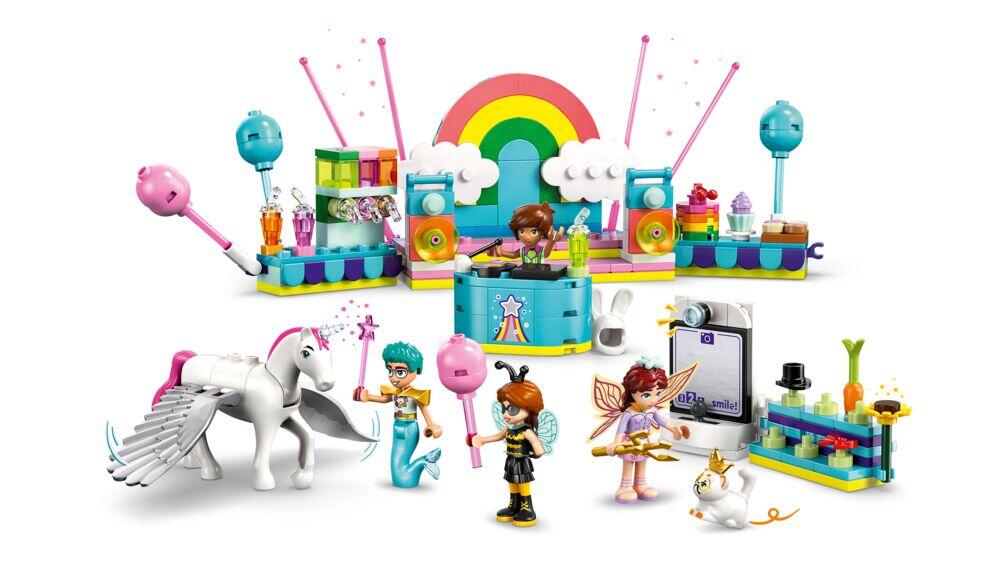 LEGO® Friends Utkledningsfest med enhjørning og alv 42661