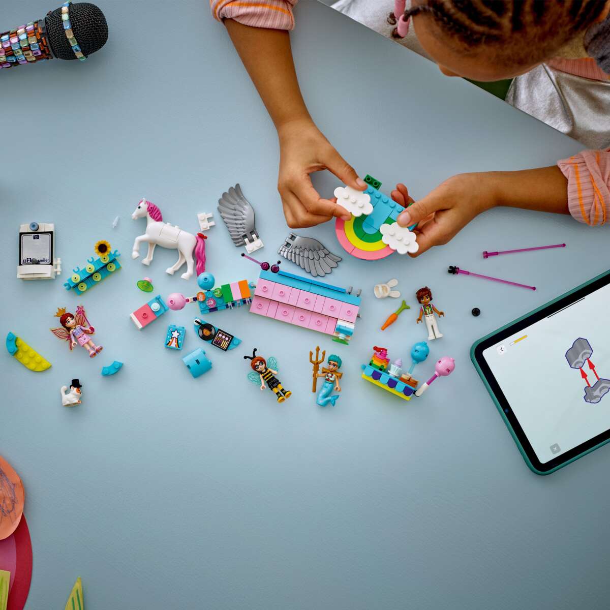 LEGO® Friends Utkledningsfest med enhjørning og alv 42661