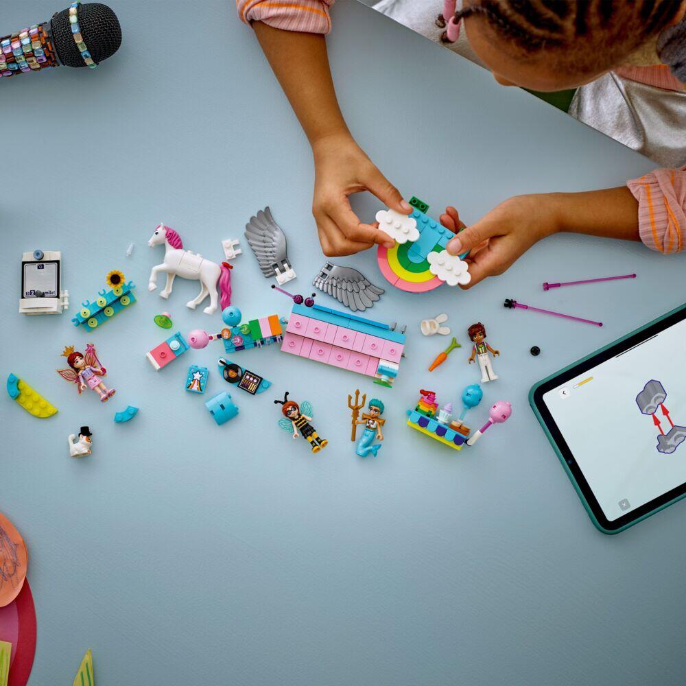 LEGO® Friends Utkledningsfest med enhjørning og alv 42661