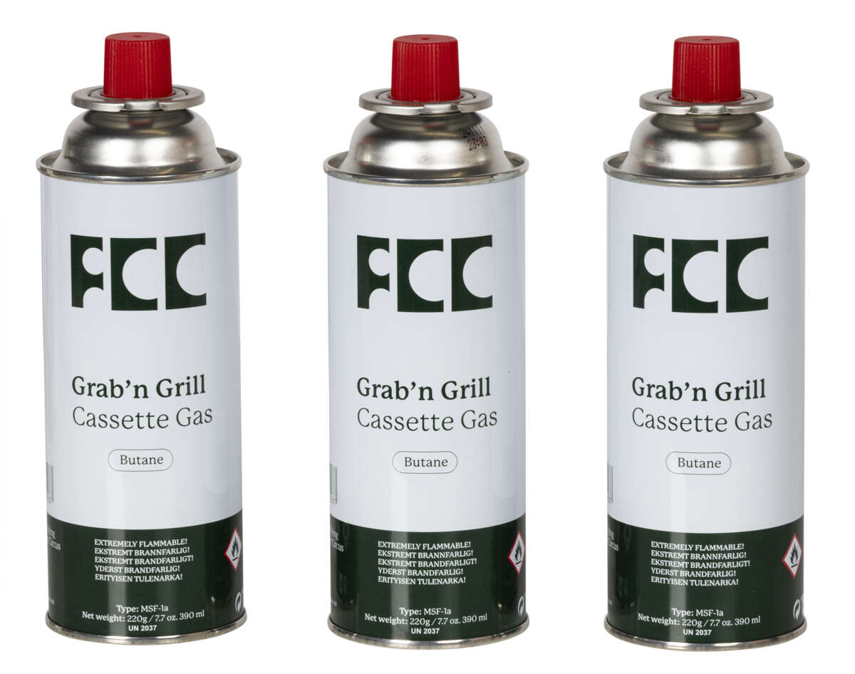 FCC Grab`N`Grill gassboks 3-pk