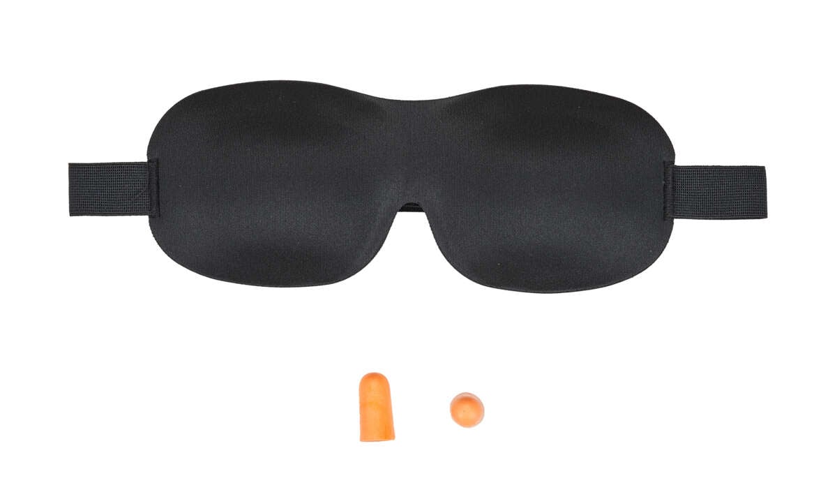 Northpeak sett med sovemaske og ørepropper
