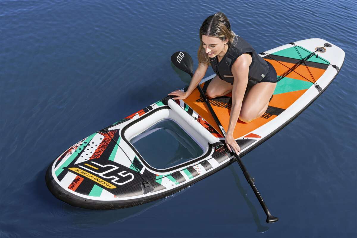 Bestway Hydro-Force™ Breeze Panorama™ oppblåsbart SUP-brett