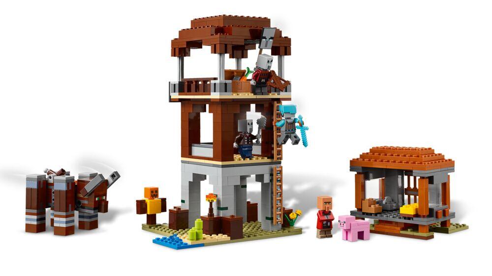 LEGO® Minecraft® Røvernes utpost og olmt beist 21278