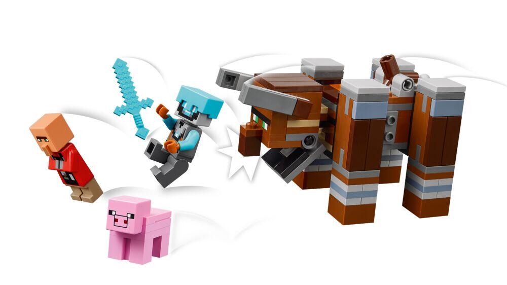 LEGO® Minecraft® Røvernes utpost og olmt beist 21278