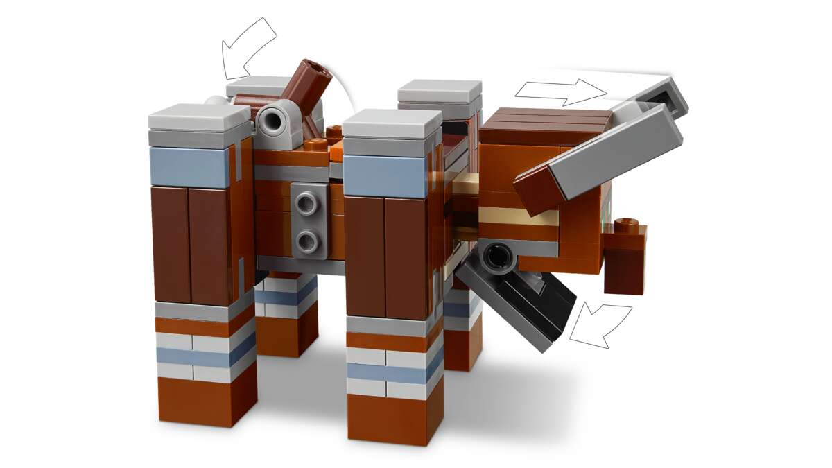 LEGO® Minecraft® Røvernes utpost og olmt beist 21278