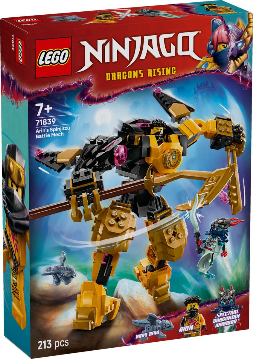 LEGO® NINJAGO® Arins Spinjitzu-stridsrobot 71839